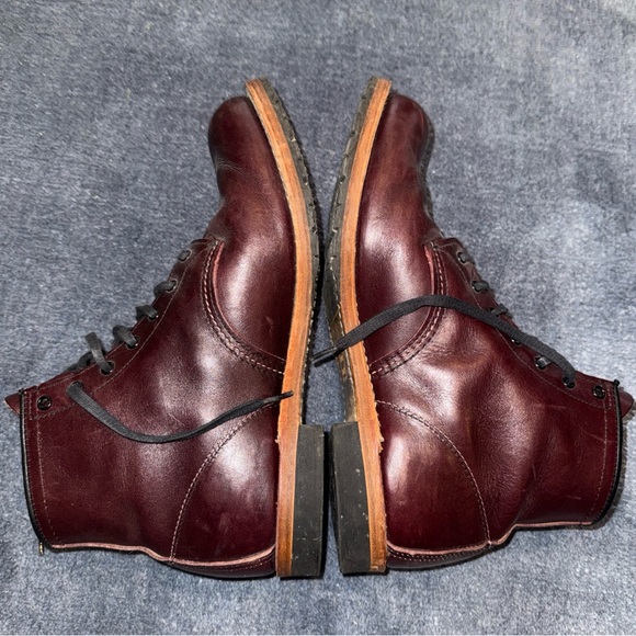 Red Wing 9011 Beckman Burgundy Featherstone (Black Cherry) Size 10.5 D USA Made - Picture 6 of 8